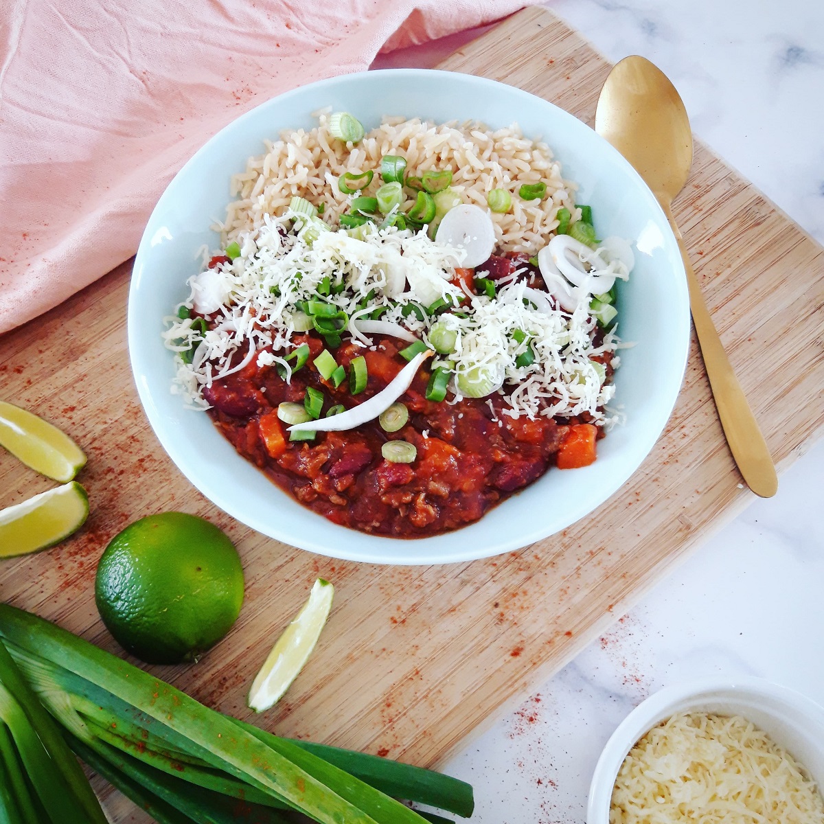 Healthier chili con carne