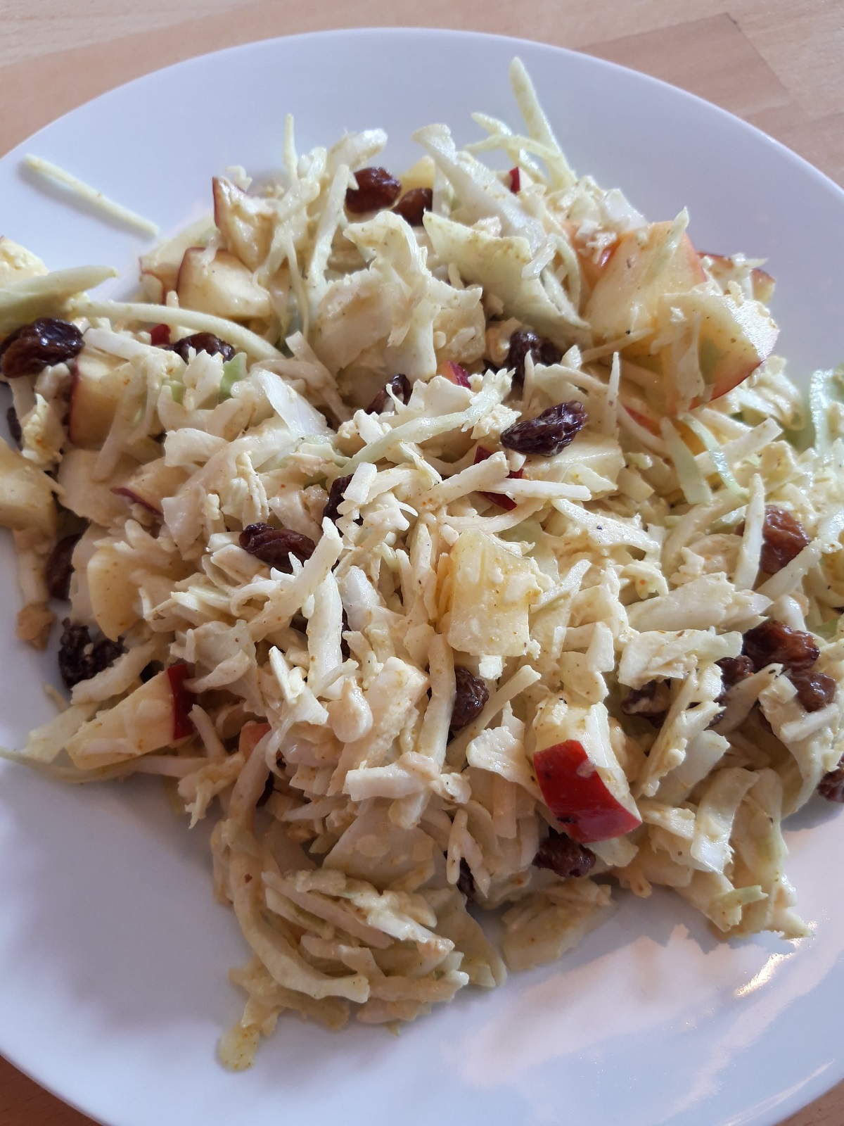Koolsalade met appel