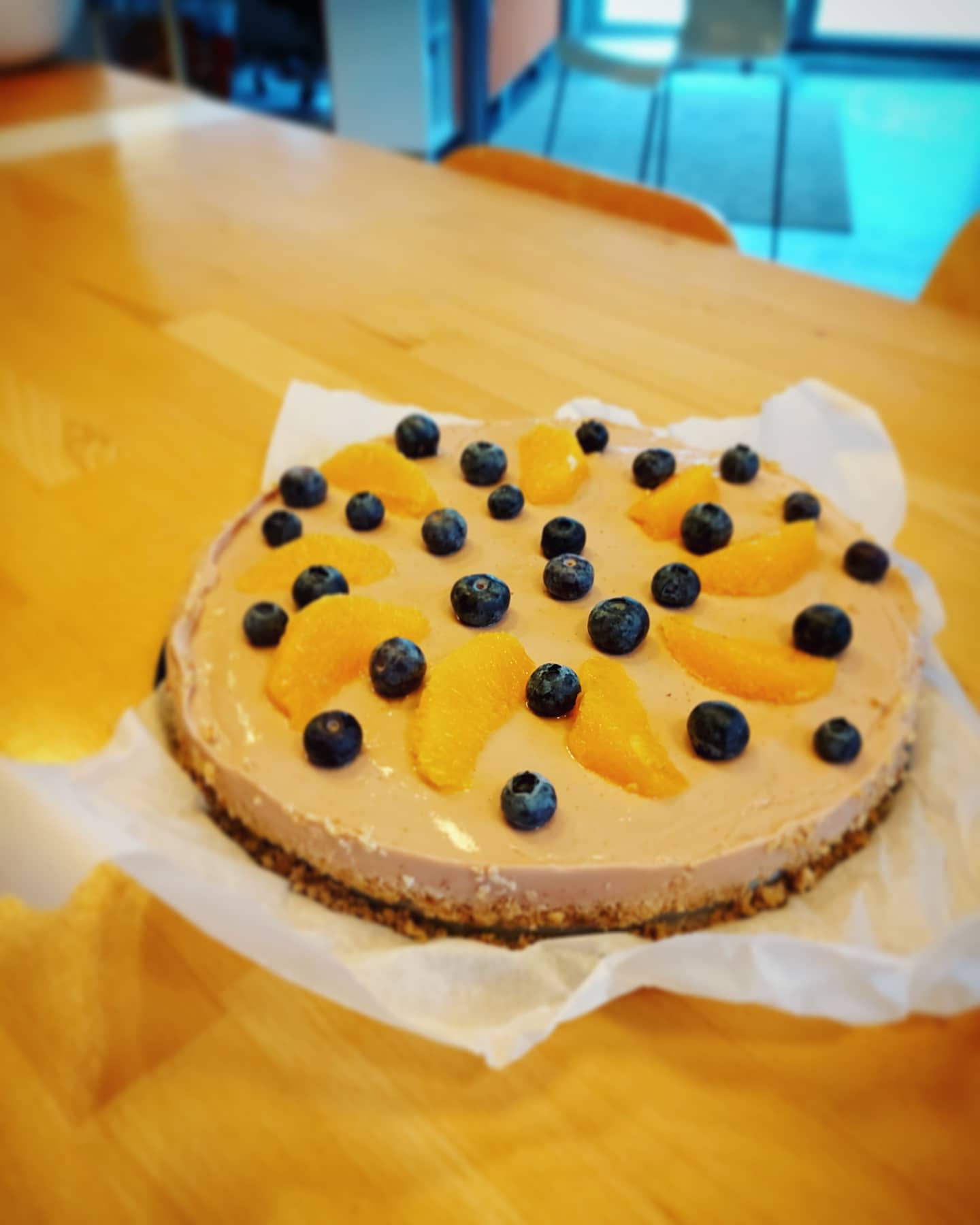 Healthy kwarktaart!