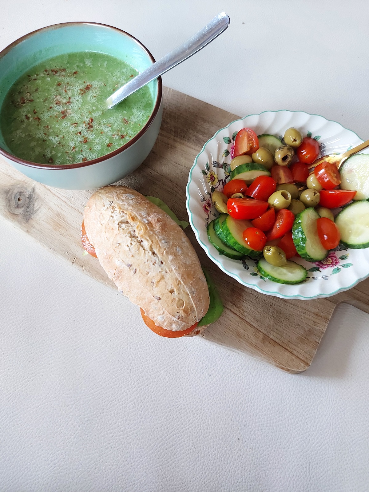 Bloemkool - rucola soepje