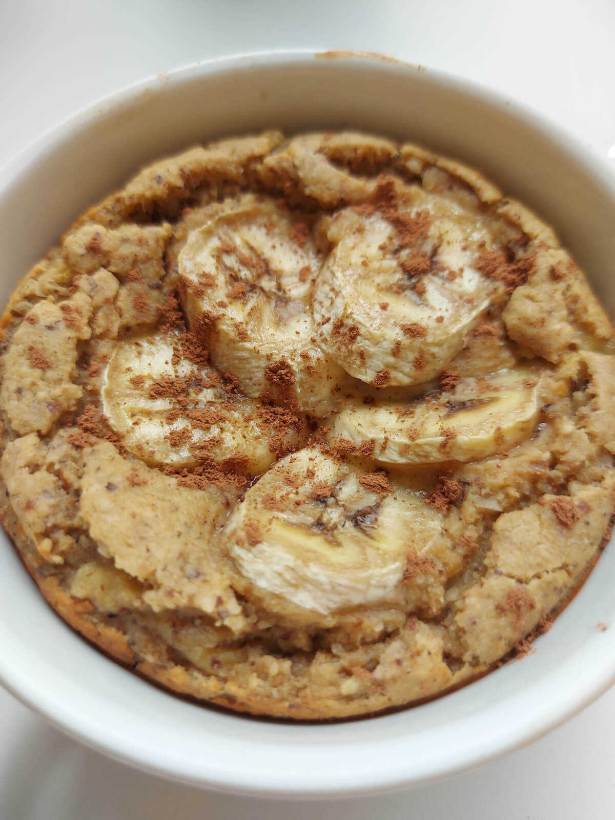 Hazelnoot - banaan baked oats