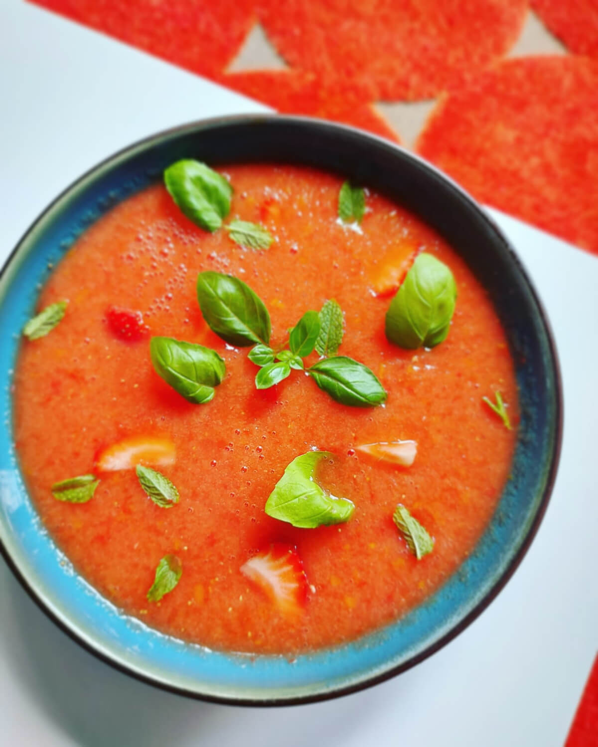 Watermeloen gazpacho