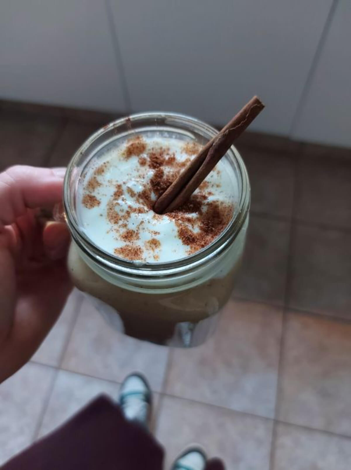 Warme appeltaart smoothie