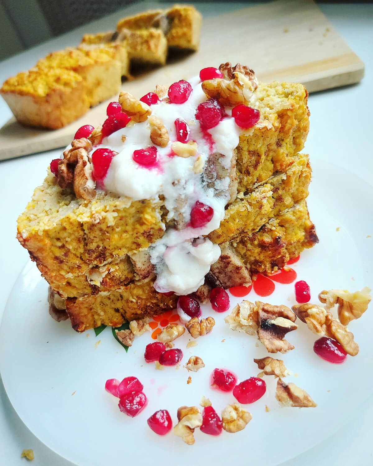 Bananenbrood met pompoen