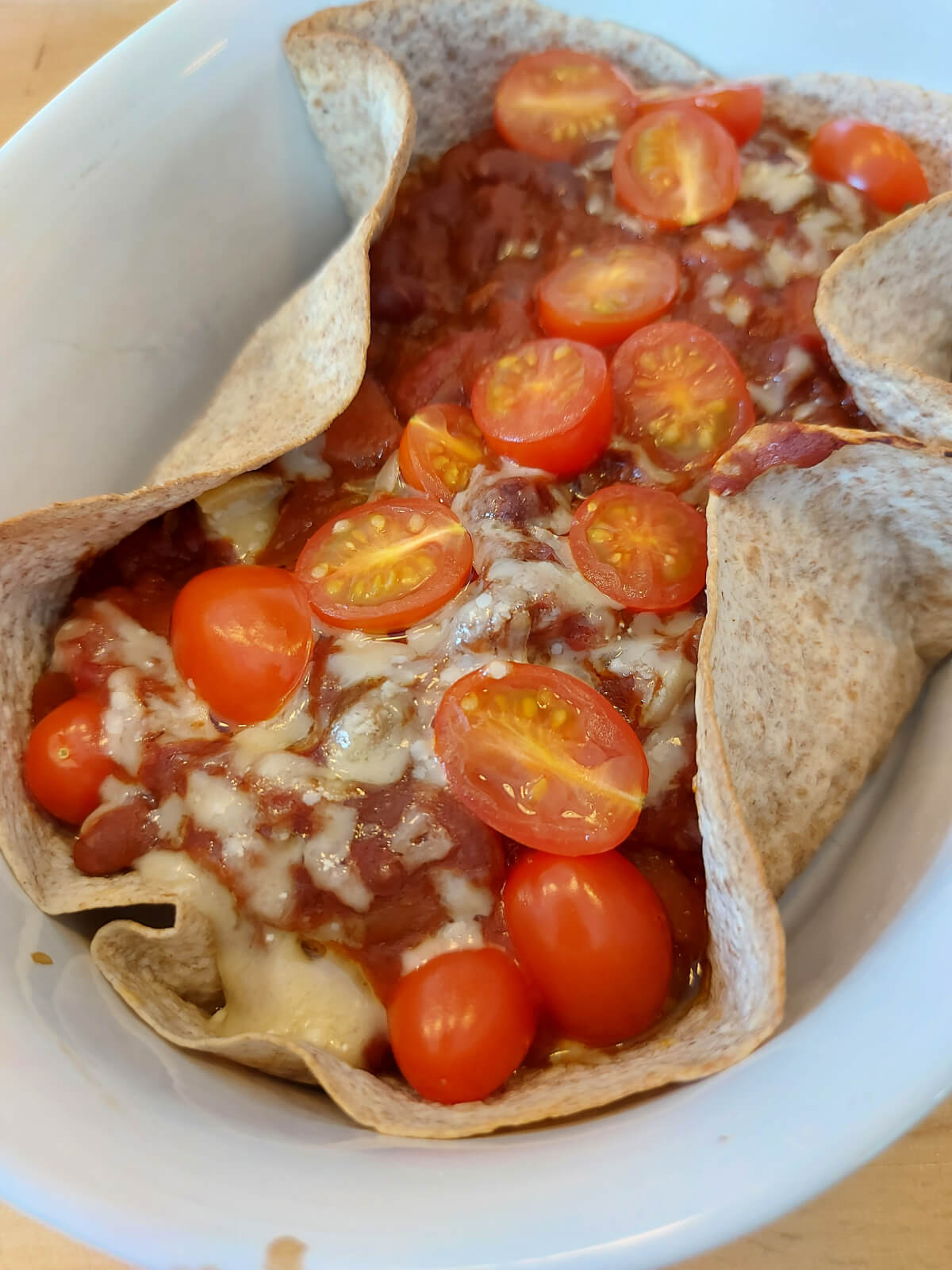 Snelle burrito lunch