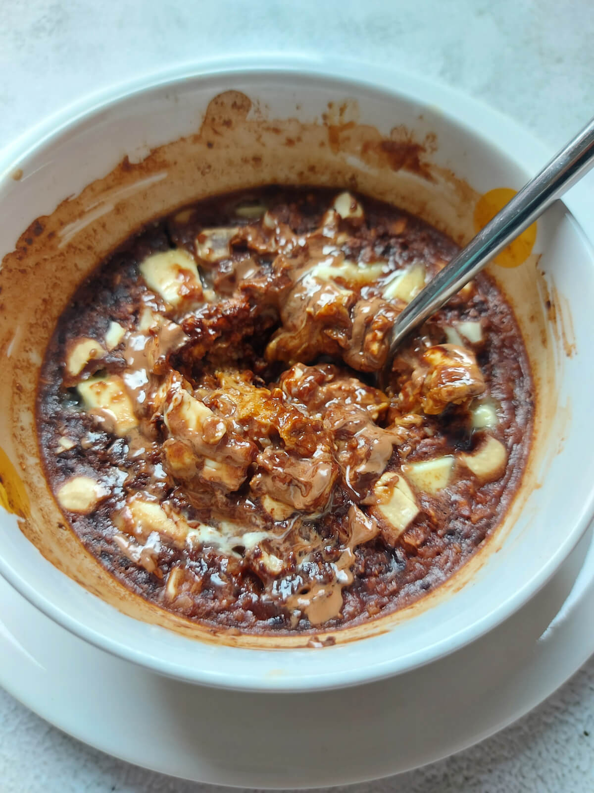 Snickers baked oats