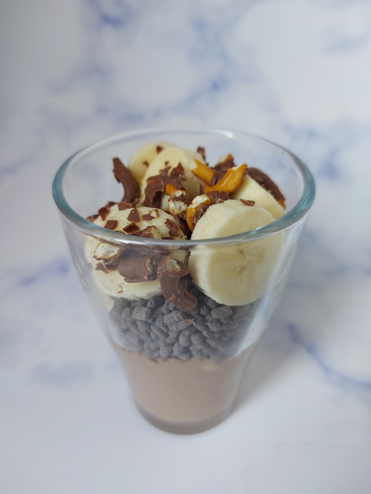 Moccachino proteïne ontbijtje