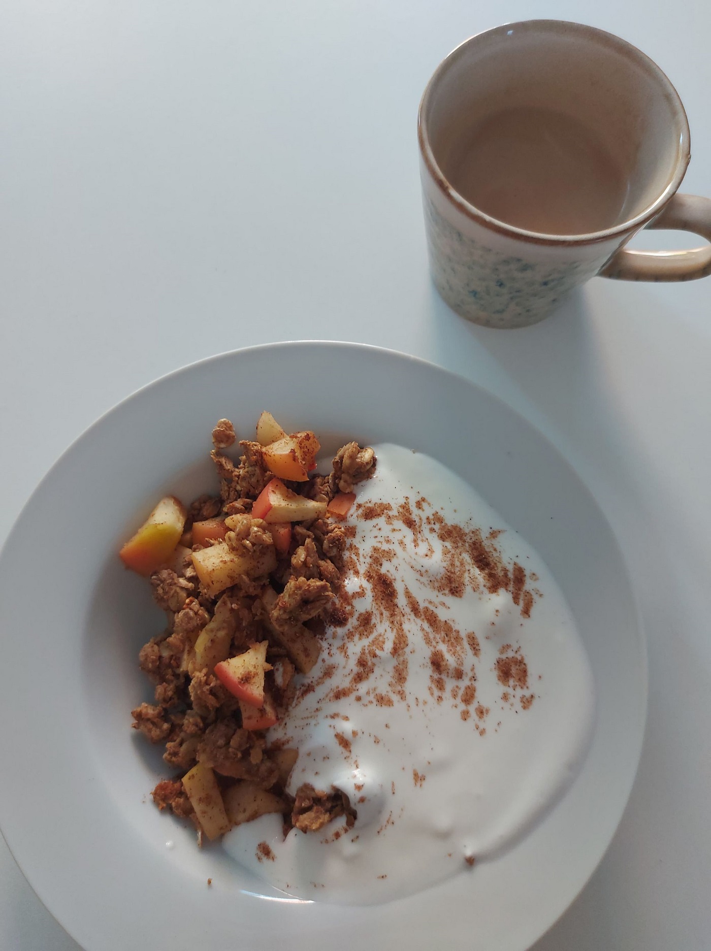 Simpele appel crumble