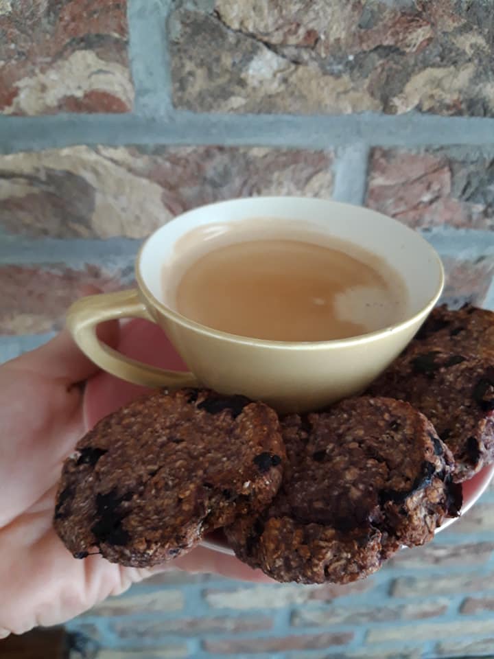 Chocolate nib cookies!