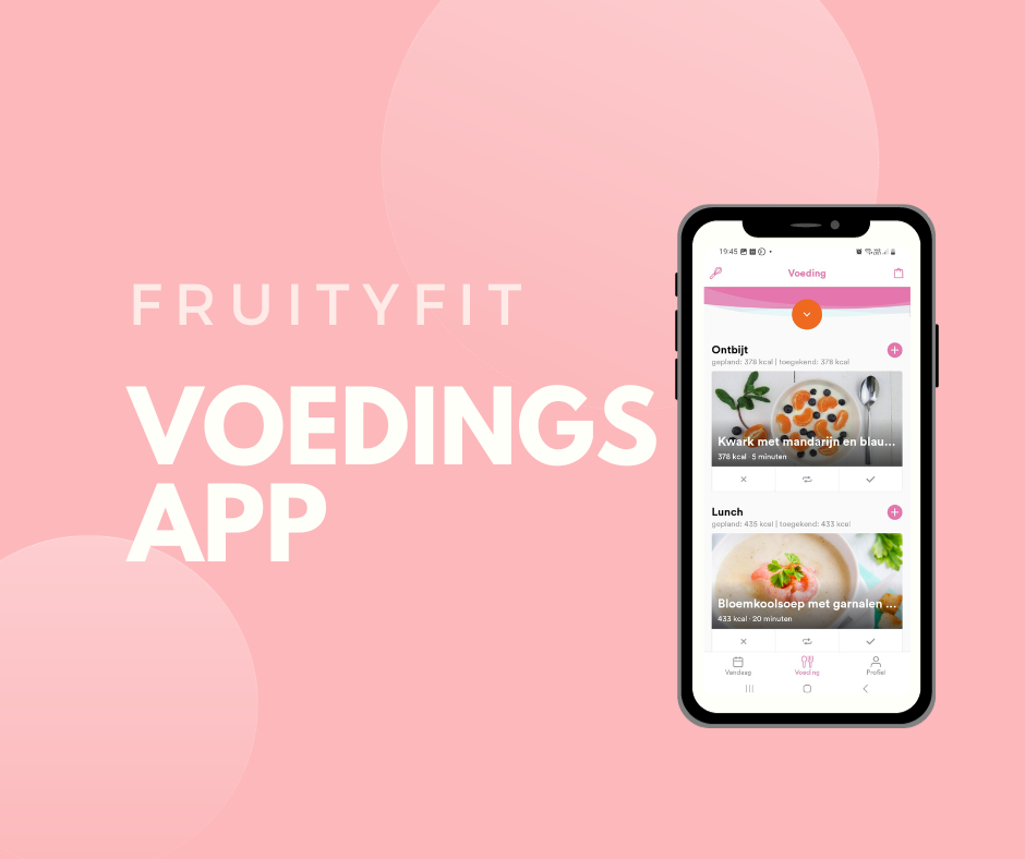 FruityFit Voedingsapp