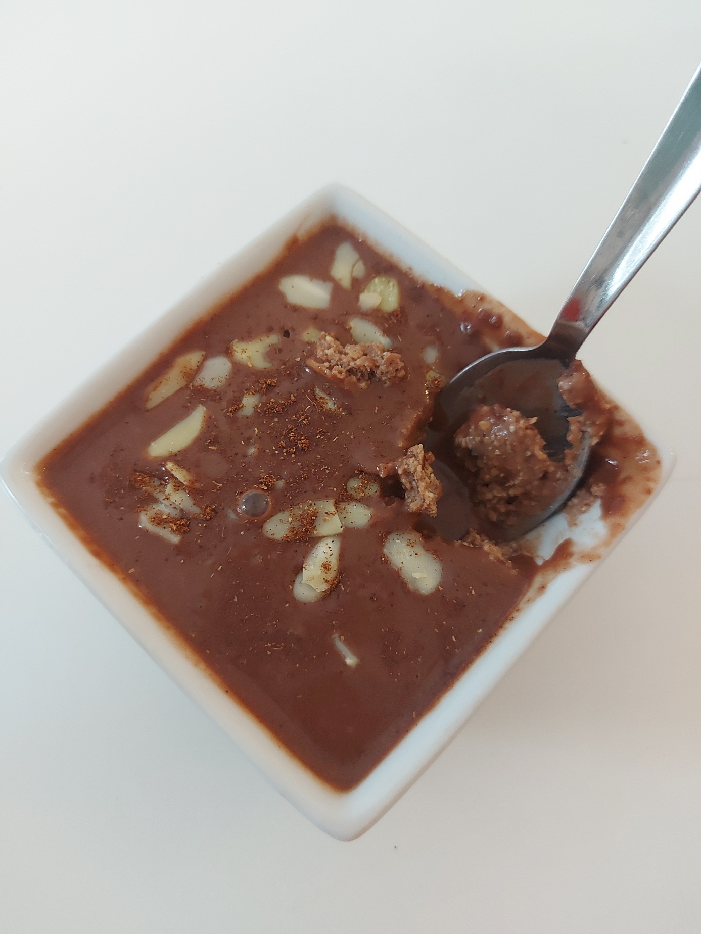 Mixed overnight oats - chocolade & pinda
