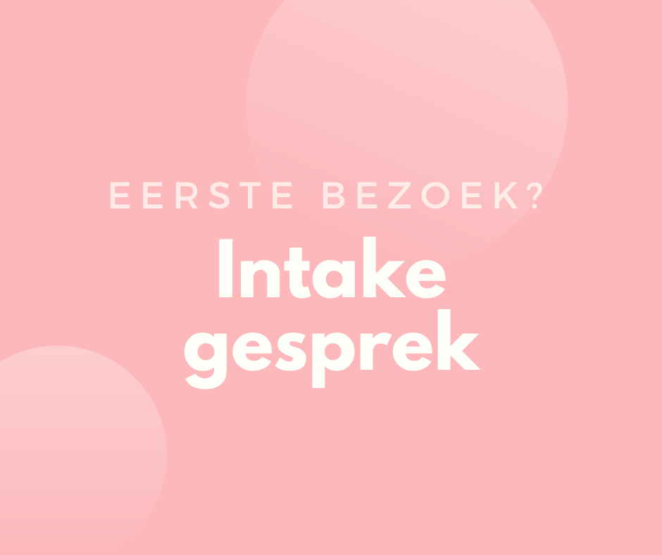 Intake gesprek